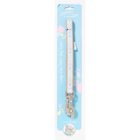 Me to You Bear Paw Prints Lead Large Blue £5.99
